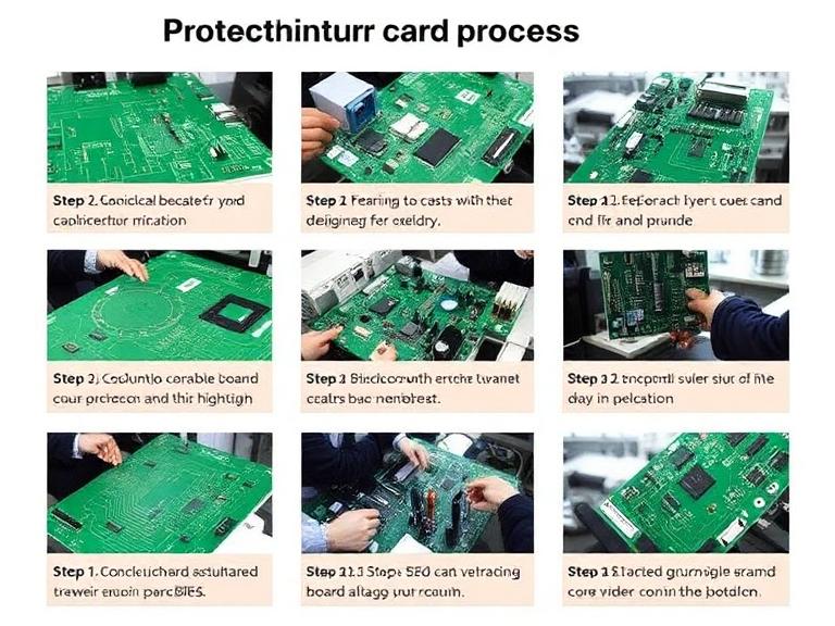 8 steps of Circuit board manufacturing process